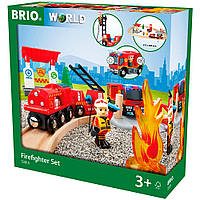 BRIO - Детская железная дорога BRIO Пожарная станция
