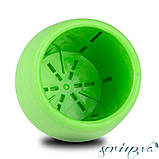 Горщик для квітів Colorful 1,3 л біло-сірий, фото 2