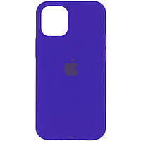 Силиконовый чехол с закрытым низом iPhone 12 / 12 Pro Silicon Case #30 Ultra Violet