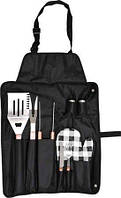 Фартух для гриль процесу з кишенями і інструментами 8 шт. VOREL 99783 (Польща)