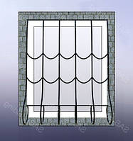 Решетка на окно. Оконная решетка "Водопад"