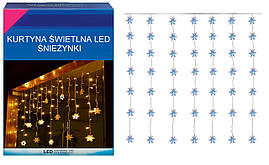 Новорічна гірлянда "Зірочка" 49 LED, Розмір 1,5x1,5 м