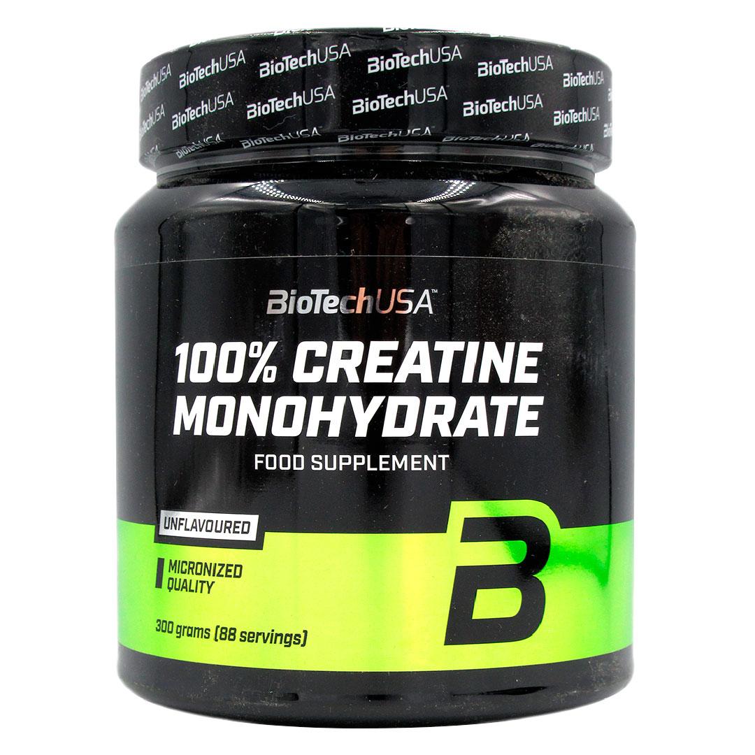 Креатин моногідрат 100% Creatine Monohydrate BioTech - 300 г