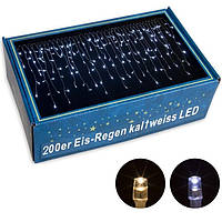 Новорічна гірлянда штора 200 LED 5 м