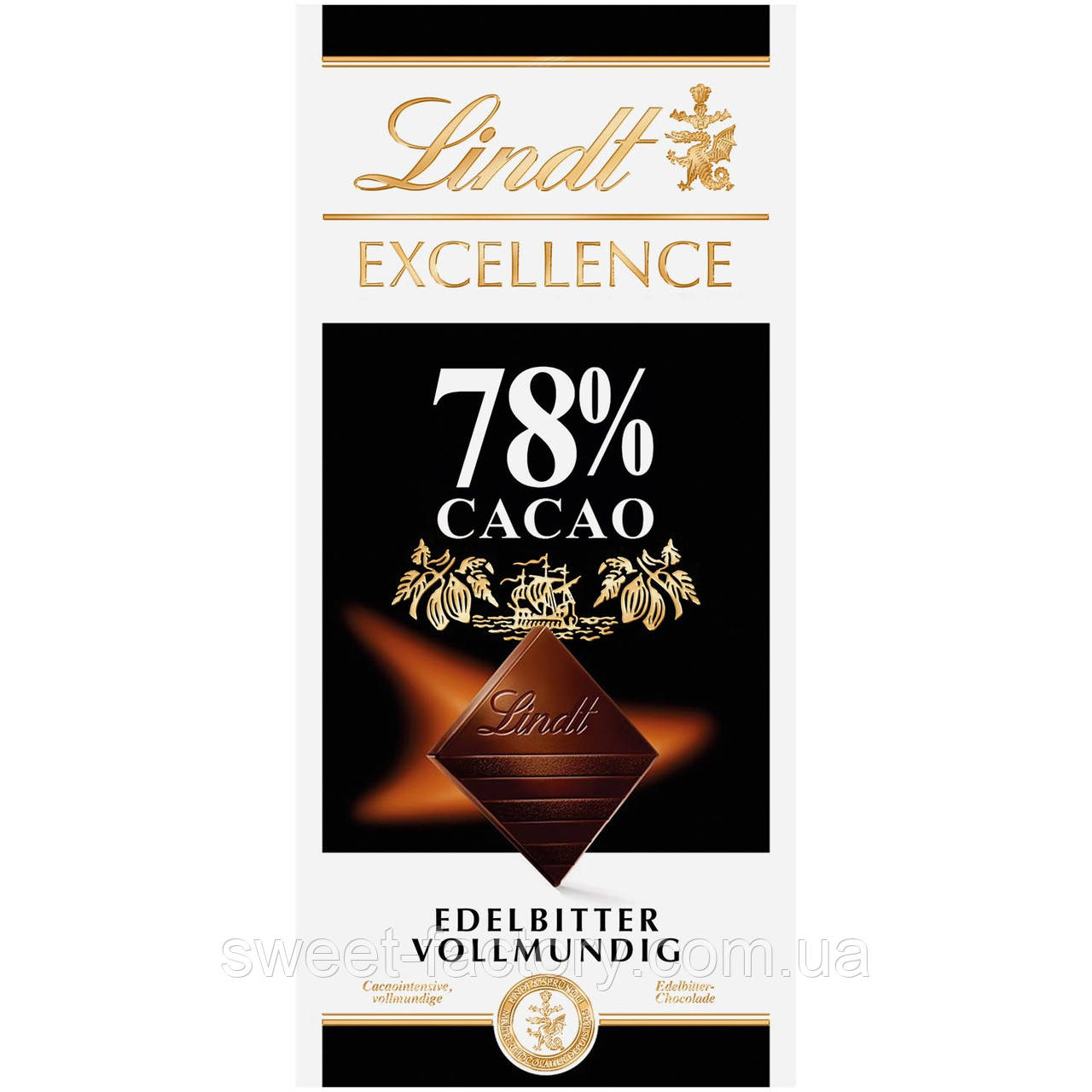 Шоколад Lindt Excellence Dark Chocolate 78% Cacao 100g