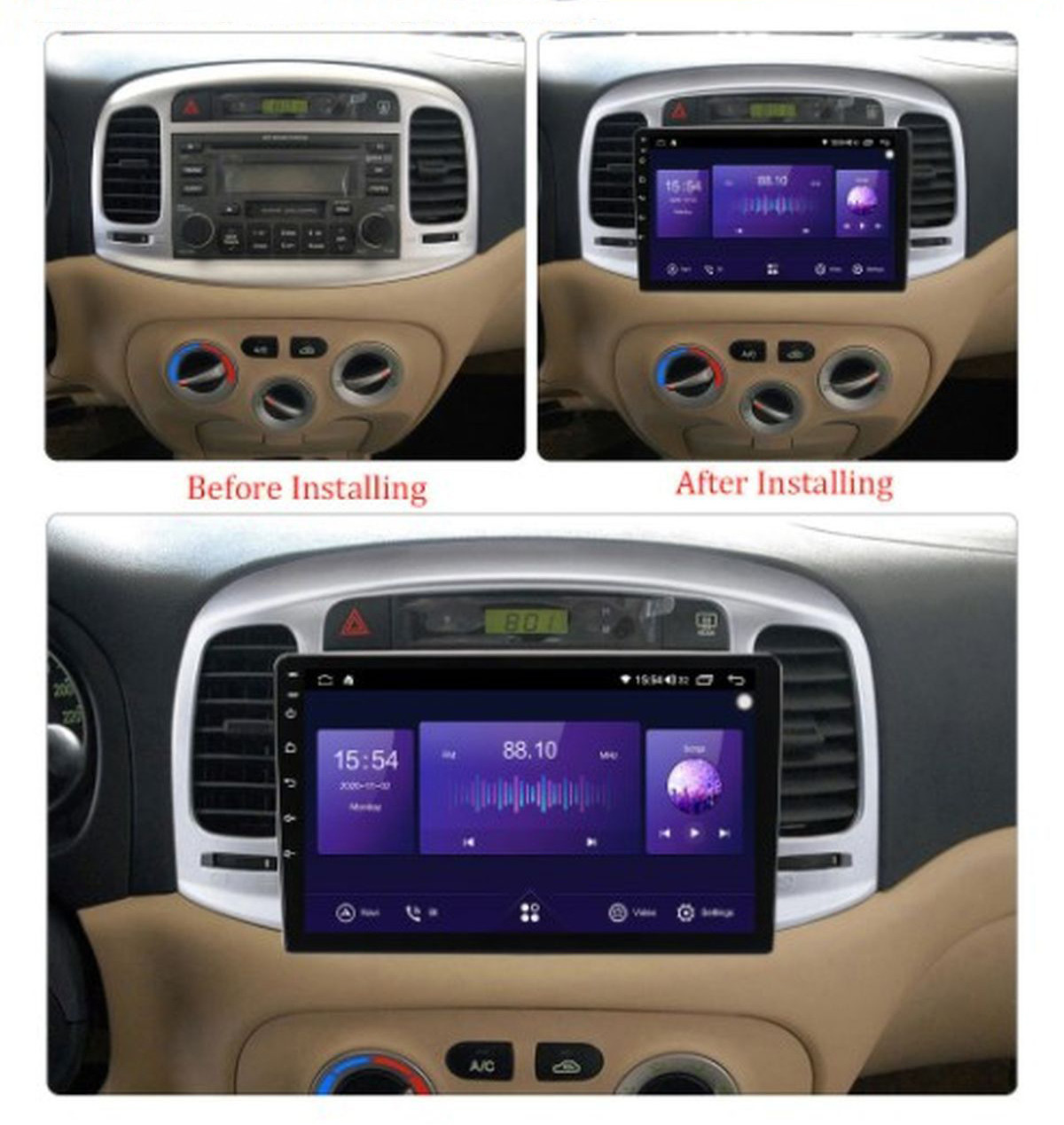 штатная магнитола для hyundai accent 2007 штатная магнитола для hyundai accent 2007