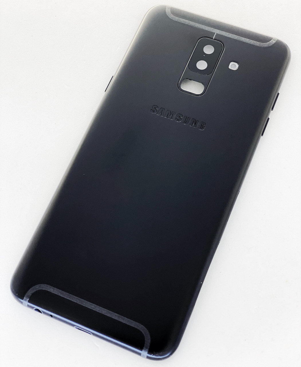 Задня кришка для Samsung A605F Dual Galaxy A6 Plus (2018), чорна, фото 1