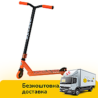 Детский трюковый самокат (колеса PU 100 мм, алюм+сталь) iTrike SR 2-066-1-OR Черно-красный