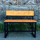 Лава в стилі ЛОФТ 1100х450х400 ЛС5, фото 4