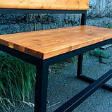 Лава в стилі ЛОФТ 1100х450х400 ЛС5, фото 5