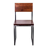 Стілець з металу в стилі ЛОФТ 850х400х400 БС219, фото 2