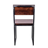 Стілець з металу в стилі ЛОФТ 850х400х400 БС219, фото 4