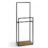 Вішалка рейл в стилі Лофт Шоурум 4, фото 2