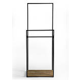 Вішалка рейл в стилі Лофт Шоурум 4, фото 3