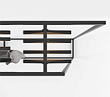 Вішалка рейл Шоурум 5 в стилі Лофт 1800х1400х400 Міллз, фото 3