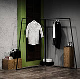 Вішалка рейл Шоурум 6 в стилі Лофт 1800х1500х1200 ВШ47, фото 3