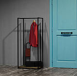 Вішалка рейл Шоурум 7 в стилі Лофт 1400х600х400 ВШ48, фото 2