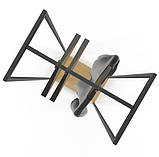 Вішалка рейл Шоурум 7 в стилі Лофт 1400х600х400 ВШ48, фото 6