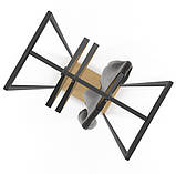 Вішалка рейл Шоурум 8 в стилі Лофт 1800х600х400 ВШ49, фото 6