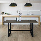 Стіл обідній в стилі Лофт 1500х600х750 СТО85, фото 3