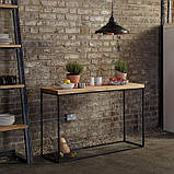 Стіл Консоль в стилі Лофт 1500х1000х400 К990, фото 2