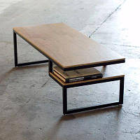 Kофейный столик в стиле Лофт 1200х550х400 ЖС452