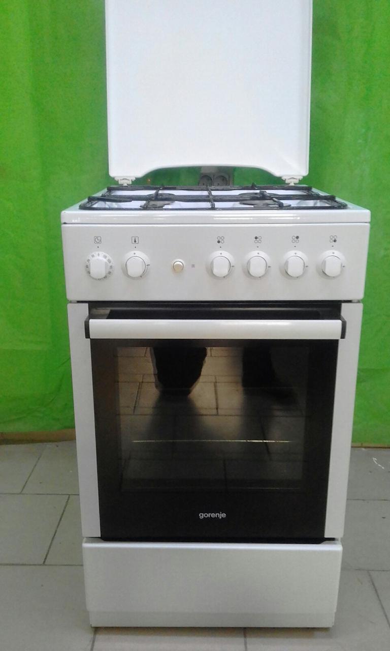 Газовая Плита Б/У Gorenje 50/60 Поджигом Духовка Газовая Подсветкой ...