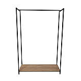 Вішалка для одягу розбірна в стилі Лофт 1800х1200х450 ВШ74, фото 2