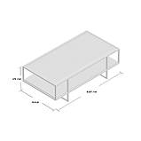 Журнальний, кавовий столик в стилі Лофт 1400х700х450 ЖС156, фото 3