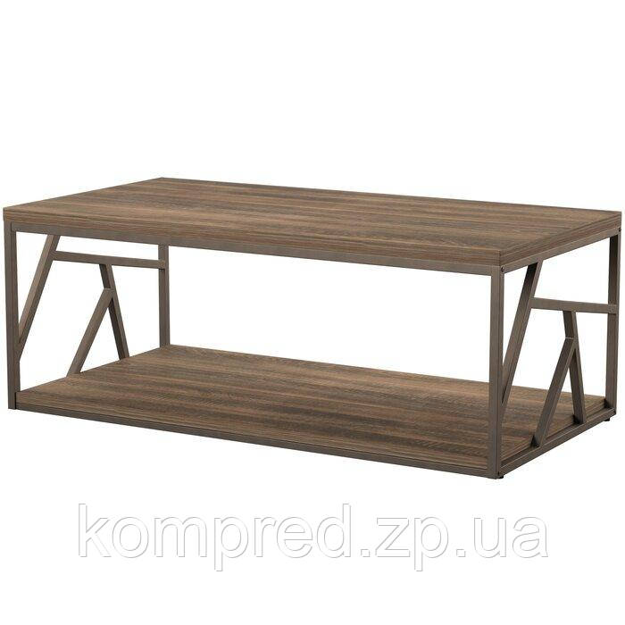Журнальний, кавовий столик в стилі Лофт 1200х600х400 ЖС164