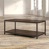 Журнальний, кавовий столик в стилі Лофт 1200х600х450 ЖС166, фото 2