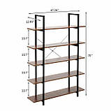 Стелаж в стилі Лофт 1800х1200х350 СТЖ1126, фото 3