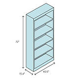 Стелаж в стилі Лофт 1800х1000х400 СТЖ1134, фото 3