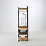 Вішалка стійка для одягу в стилі Лофт 1950х600х550 OL797, фото 2