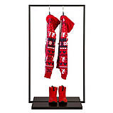 Вішалка стійка для одягу в стилі Лофт 1000х400х1470мм ВШ110, фото 2