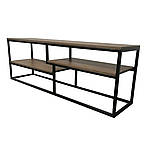 Тумба під телевізор з металу в стилі Лофт 1800х500х350 Т119, фото 2