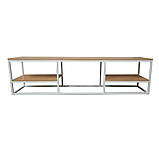 Тумба під телевізор з металу в стилі Лофт 1800х450х400 Т120, фото 3