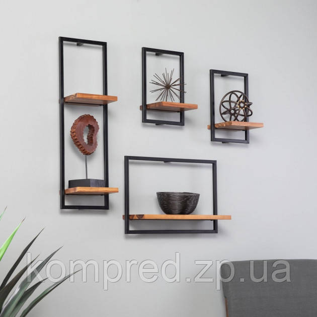 Комплект полиць в стилі LOFT ПК5