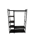 Відкритий шафа для одягу в стилі Лофт 1800х1200х400мм ВШ108, фото 2