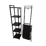 Відкритий шафа для одягу в стилі Лофт 1800х1200х400мм ВШ108, фото 5