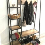 Вішалка для одягу в стилі Лофт 1800х1200х400 ВШ81, фото 8