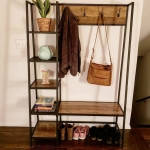 Вішалка для одягу в стилі Лофт 1800х1200х400 ВШ81, фото 10