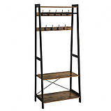 Вішалка для одягу кутова в стилі Лофт 1800х760х430 ВШ86, фото 5