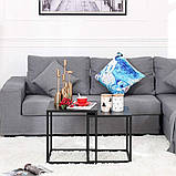 Комплект журнальних столиків в стилі Лофт 500х450х450 ЖС139, фото 2