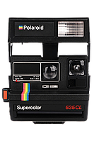 Вінтажна камера миттєвого друку Polaroid Supercolor 635CL чорна (Refurbished)