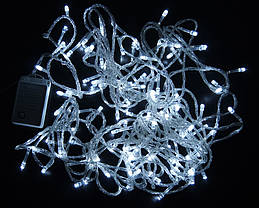Новорічна гірлянда 500 LED, 34M, Прозора дріт, фото 4