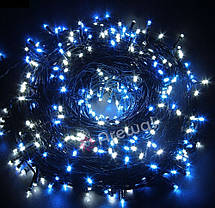 Новорічна гірлянда 700 LED, Довжина 54м, Білий холодний світло, Кабель 2,2 мм, фото 5