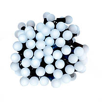 Новорічні кульки 100LED, білий холодний світ, фото 5