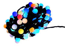 Новорічна гірлянда 300 LED / 30 м, Різнобарвний світ, фото 5