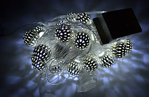 Новорічна гірлянда 30 LED, Білий холодний світ, 5,8 м, фото 4